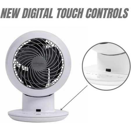 IRIS Woozoo Globe Multi - Directional 5 - Speed Oscillating Fan [2024 Model] - with White | Sold by Uncle Wiener's Wholesale