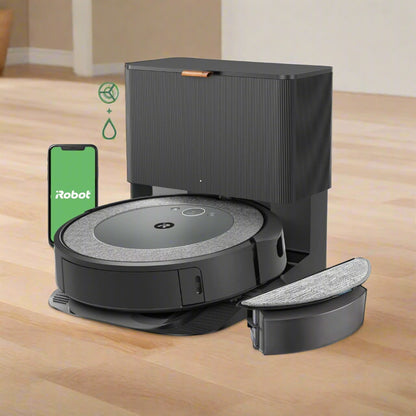 iRobot WiFi Connected Robotic Vacuum & Mop with Bagged Dustbin and Standard Filter – Open Box