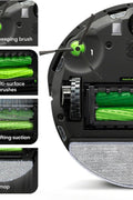 iRobot® Roomba Combo® i3+ (3574) Robot Vacuum Cleaner and Fringe Mop - with | Sold by Uncle Wiener's Wholesale
