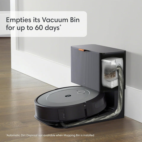 iRobot® Roomba Combo® i3+ (3574) Robot Vacuum Cleaner and Fringe Mop - with | Sold by Uncle Wiener's Wholesale
