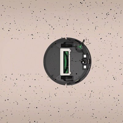 iRobot Roomba Vac Essential Robot (Q0120): Smart Mapping, Cordless, Pet Hair Pick Up, Multi - Surface, Lithium Ion Battery. Used, good condition - with Dimensions (Overall): 3.15 Inches (H) x 13 Inches (W) x 13 Inches (D) | Sold by Uncle Wiener's Wholesale
