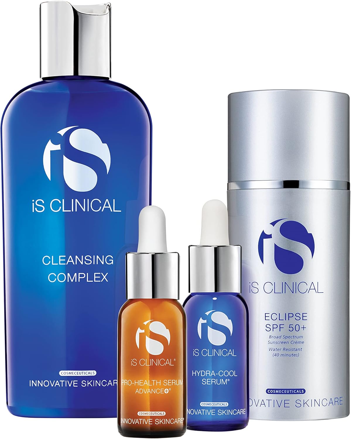 iS CLINICAL Pure Calm Collection - Calming Skincare Full Regime, Collection Gift Set, Perfect for Red or Irritated Skin - with | Sold by Uncle Wiener's Wholesale