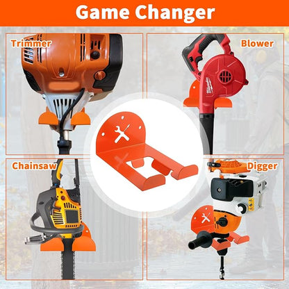 Iulrtba Heavy-Duty Weed Eater Wall Mount Hangers 3-Pack – Steel String Trimmer Storage Hooks for Garage, Shed & Workshop - General Equipment with | Sold by Uncle Wiener's Wholesale