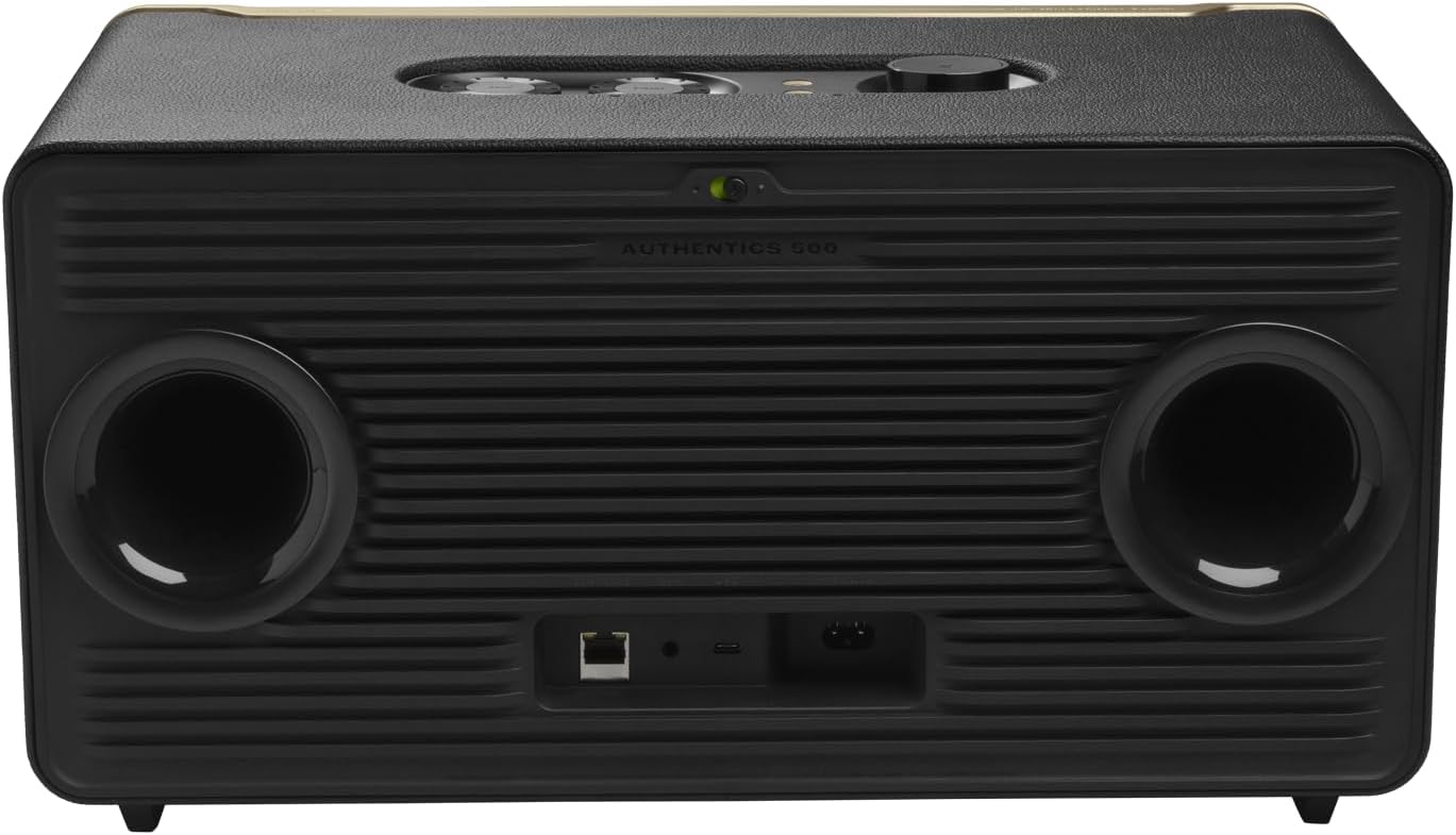 JBL Authentics 500 - Wireless Home Speaker with Bluetooth, Voice Control, and Dolby Atmos, Multi Room Playback, Built in Alexa and Google Assistant - with | Sold by Uncle Wiener's Wholesale
