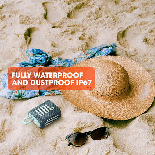 JBL Go 3 Portable Waterproof Bluetooth Speaker - Electronics with | Sold by Uncle Wiener's Wholesale