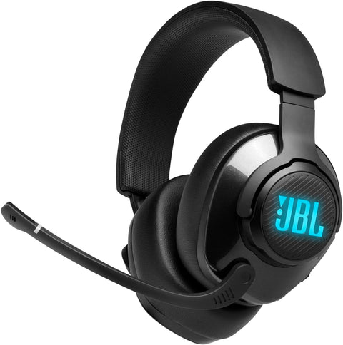 JBL Quantum 400 Wired Over - Ear Gaming Headset with 3.5mm Audio Cable, USB Cable and Game - Chat Balance Dial - Black - with | Sold by Uncle Wiener's Wholesale