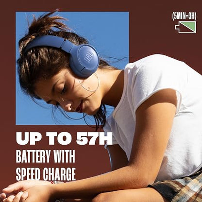 JBL Tune 520BT Wireless On-Ear Bluetooth Headphones – Pure Bass Sound, 57-Hour Battery, Purple - Electronics with | Sold by Uncle Wiener's Wholesale