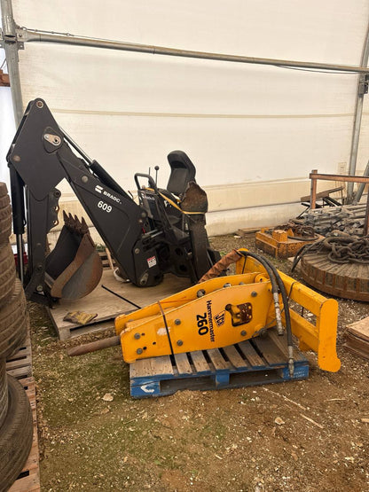 JCB Hydraulic Breaker / Hammer – 275 kg Class | Lightly Used Surplus | Serial 087499 | CE Certified - with | Sold by Uncle Wiener's Wholesale