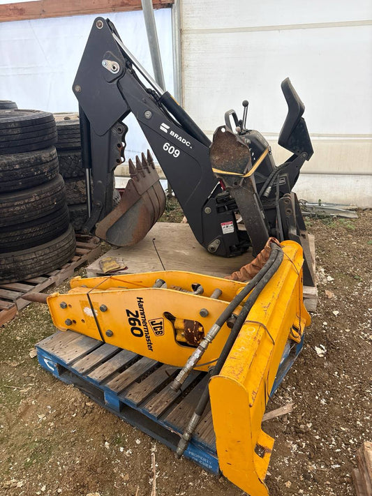 JCB Hydraulic Breaker / Hammer – 275 kg Class | Lightly Used Surplus | Serial 087499 | CE Certified - with | Sold by Uncle Wiener's Wholesale