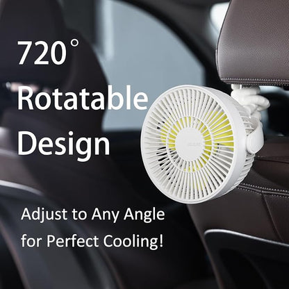 JISULIFE Portable Handheld Fan – Rechargeable USB Personal Fan with Adjustable Speeds, Foldable Desktop Design & Long Battery Life - Electronics with | Sold by Uncle Wiener's Wholesale