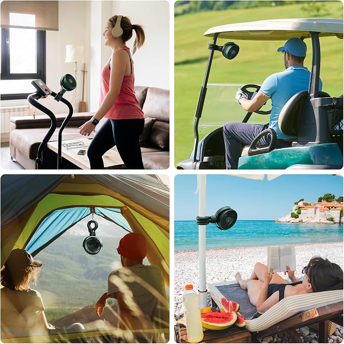 JISULIFE Portable Handheld Fan – Rechargeable USB Personal Fan with Adjustable Speeds, Foldable Desktop Design & Long Battery Life - Electronics with | Sold by Uncle Wiener's Wholesale