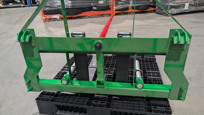 John Deere Euro Global Combo Attachment – Tractor Pallet Forks Hay Spear 2-in-1 Implement 5236047 - Tractor Attachments with | Sold by Uncle Wiener's Wholesale