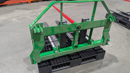 John Deere Euro Global Combo Attachment – Tractor Pallet Forks Hay Spear 2-in-1 Implement 5236047 - Tractor Attachments with | Sold by Uncle Wiener's Wholesale