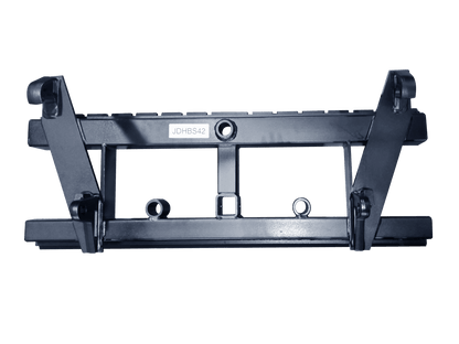 John Deere Hay Bale Spear Attachment 49" Main Spear + Dual 42" Stabilizer Forks 3000 lb Capacity JDHBS42 - with | Sold by Uncle Wiener's Wholesale