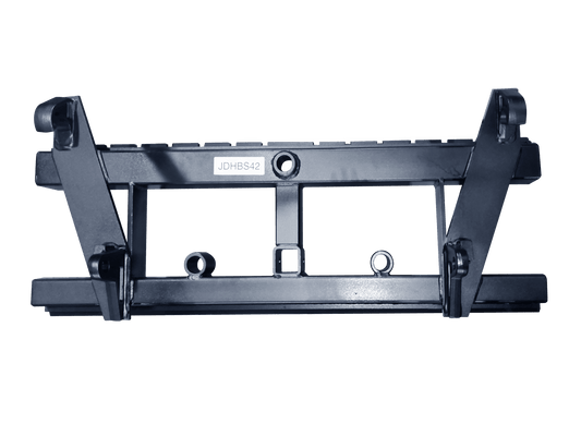 John Deere Hay Bale Spear Attachment 49" Main Spear + Dual 42" Stabilizer Forks 3000 lb Capacity JDHBS42 - with | Sold by Uncle Wiener's Wholesale