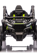 Kawasaki KRX 1000 Licensed 24V Ride - On Car – Remote Control, EVA Wheels, Leather Seat - with Black & Green | Sold by Uncle Wiener's Wholesale