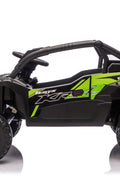 Kawasaki KRX 1000 Licensed 24V Ride - On Car – Remote Control, EVA Wheels, Leather Seat - with Black & Green | Sold by Uncle Wiener's Wholesale