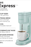 Keurig K - Express Single Serve K - Cup Pod Coffee Maker, Mint, With A Removable Reservoir And Strong Button Function - with | Sold by Uncle Wiener's Wholesale
