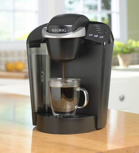 Keurig K50 The All Purposed Coffee Maker, 8 ounces, Black, damaged water reservoir, photo added - with Black | Sold by Uncle Wiener's Wholesale