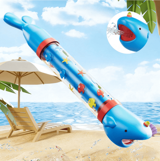 Kids Pull-Out Water Blaster – Porous Multi-Jet Water Cannon for Pool, Beach & Outdoor Summer Play - Toys with | Sold by Uncle Wiener's Wholesale
