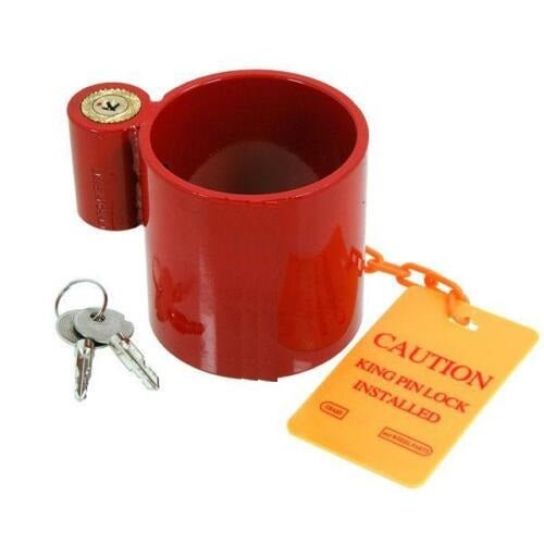 Kingpin 5th Wheel Trailer Hitch Lock – Heavy - Duty RV & Container Security – CT4899 - with | Sold by Uncle Wiener's Wholesale