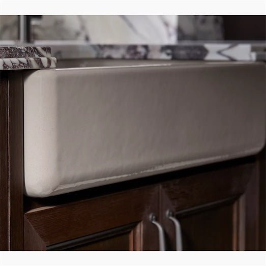 KOHLER Whitehaven / 35 - 3/4" undermount single - bowl farmhouse kitchen sinkK - 6489 - 0 - with White | Sold by Uncle Wiener's Wholesale