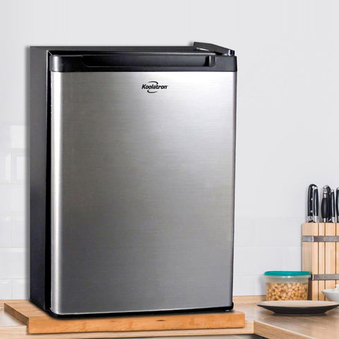 Koolatron 12V 110V mini fridge with freezer for compact spaces
Energy-efficient white mini refrigerator for truck or dorm
Mini fridge with dual power AC and DC input
Koolatron freestanding mini fridge 1.76 cu ft
Compact mini fridge with freezer for RV and office use
