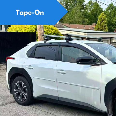 KPY Window Visor Compatible with Mazda 5 2005 - 2018, 4PC Rain Guard Side Window Vent Deflectors Tape - On Style, 2005 2006 2007 2008 2009 2010 2011 2012 2013 2014 2015 2016 2017 2018 - with | Sold by Uncle Wiener's Wholesale