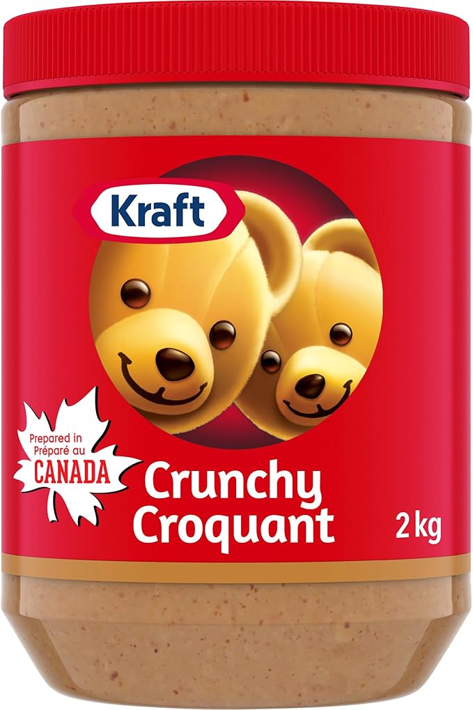 Kraft Peanut Butter Creamy Dry-Roasted Peanut Spread - Snack with Crunchy | Sold by Uncle Wiener's Wholesale