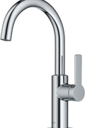 KRAUS Oletto Single Handle Kitchen Bar Faucet in Chrome, KPF - 2822CH - with 12 Inch | Sold by Uncle Wiener's Wholesale