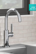 KRAUS Oletto Single Handle Kitchen Bar Faucet in Chrome, KPF - 2822CH - with 12 Inch | Sold by Uncle Wiener's Wholesale
