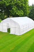 Large 20x30x10 FT & 20x20x10 FT Walk - In Metal Frame Tunnel Greenhouse for Gardening - with 20X30X10 FT | Sold by Uncle Wiener's Wholesale