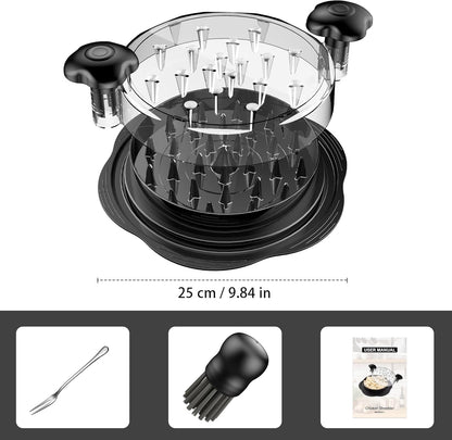 Large Chicken Shredder Tool Twist Manual Meat Shredder for Chicken Breast CS1122 - with | Sold by Uncle Wiener's Wholesale