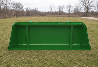Large Volume 72"– 96" Snow & Mulch Bucket for John Deere Tractor – Heavy - Duty Loader Attachment - Tractor Attachments with 72" | Sold by Uncle Wiener's Wholesale