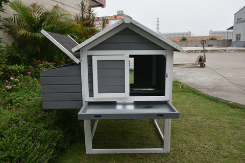 Large Walk - In Wooden Chicken Coop – Durable Outdoor Hen House P0798 - with | Sold by Uncle Wiener's Wholesale