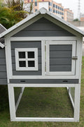 Large Walk - In Wooden Chicken Coop – Durable Outdoor Hen House P0798 - with | Sold by Uncle Wiener's Wholesale