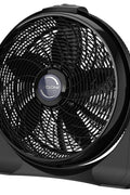 Lasko 20 in. 3 Speeds Cyclone Floor Fan in Black with 90 Degrees Tilt Adjustment, Built - In Carry Handle, Wall Mountable - with Black | Sold by Uncle Wiener's Wholesale