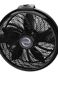 Lasko 20 in. 3 Speeds Cyclone Floor Fan in Black with 90 Degrees Tilt Adjustment, Built - In Carry Handle, Wall Mountable - with Black | Sold by Uncle Wiener's Wholesale