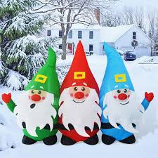 LED Christmas Yard Inflatables – Outdoor Holiday Decoration Blow - Ups - Christmas Inflatable Yard Decorations (LED, Outdoor Use) with 8 FT Inflatable LED Santa Claus | Sold by Uncle Wiener's Wholesale