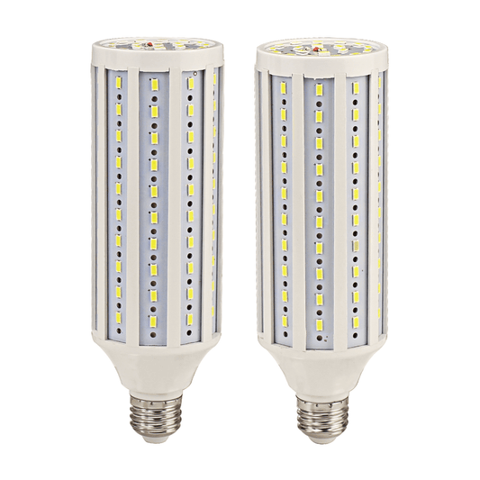 LED Corn Light Bulb E26 – 2 Pack High Output Garage & Shop Light (160W / 200W Options) - with 160W 2 Pack | Sold by Uncle Wiener's Wholesale