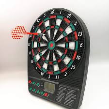 LED Electronic Dart Board Set – Full - Size Digital Target Game | SKU 342025 - with | Sold by Uncle Wiener's Wholesale