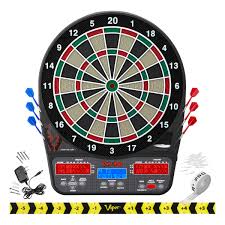 LED Electronic Dart Board Set – Full - Size Digital Target Game | SKU 342025 - with | Sold by Uncle Wiener's Wholesale