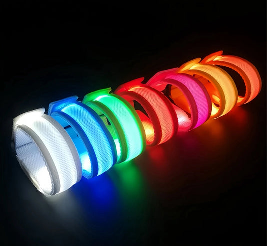 LED Flashing Wristbands – Multicolor Light - Up Bands 2 - Pack – JXWB24 - with | Sold by Uncle Wiener's Wholesale