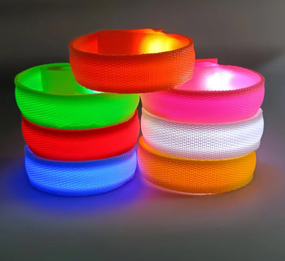 LED Flashing Wristbands – Multicolor Light - Up Bands 2 - Pack – JXWB24 - with | Sold by Uncle Wiener's Wholesale