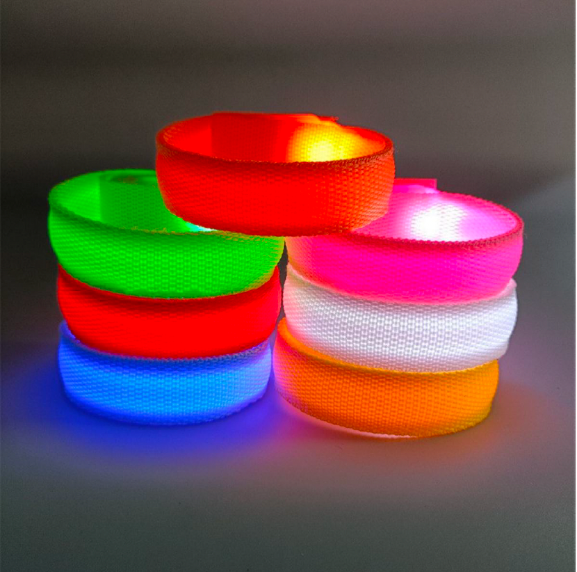 LED Flashing Wristbands – Multicolor Light - Up Bands 2 - Pack – JXWB24 - with | Sold by Uncle Wiener's Wholesale