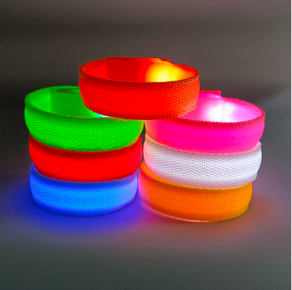 LED Flashing Wristbands – Multicolor Light - Up Bands 2 - Pack – JXWB24 - with | Sold by Uncle Wiener's Wholesale