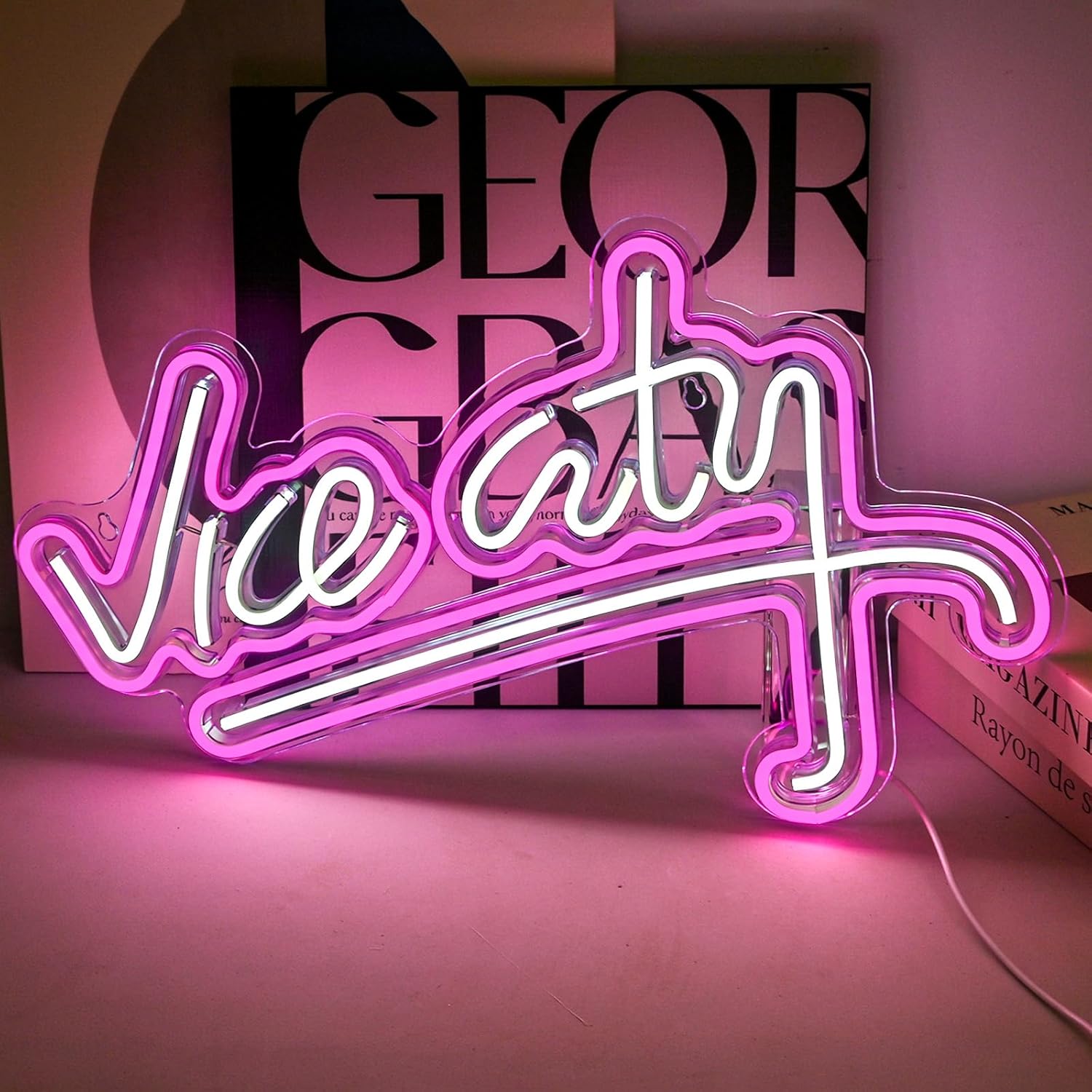 LED Neon Gaming Wall Light Signs – Mario, Hello Kitty, Kirby, Arcade & Gamer Controller Room Decor - General Equipment with Montreal Canadiens LED Neon Sign 40x27.6cm (15.7