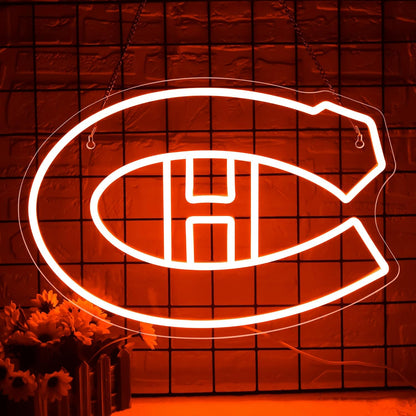 LED Neon Gaming Wall Light Signs – Mario, Hello Kitty, Kirby, Arcade & Gamer Controller Room Decor - General Equipment with Montreal Canadiens LED Neon Sign 40x27.6cm (15.7"x10.9") | Sold by Uncle Wiener's Wholesale
