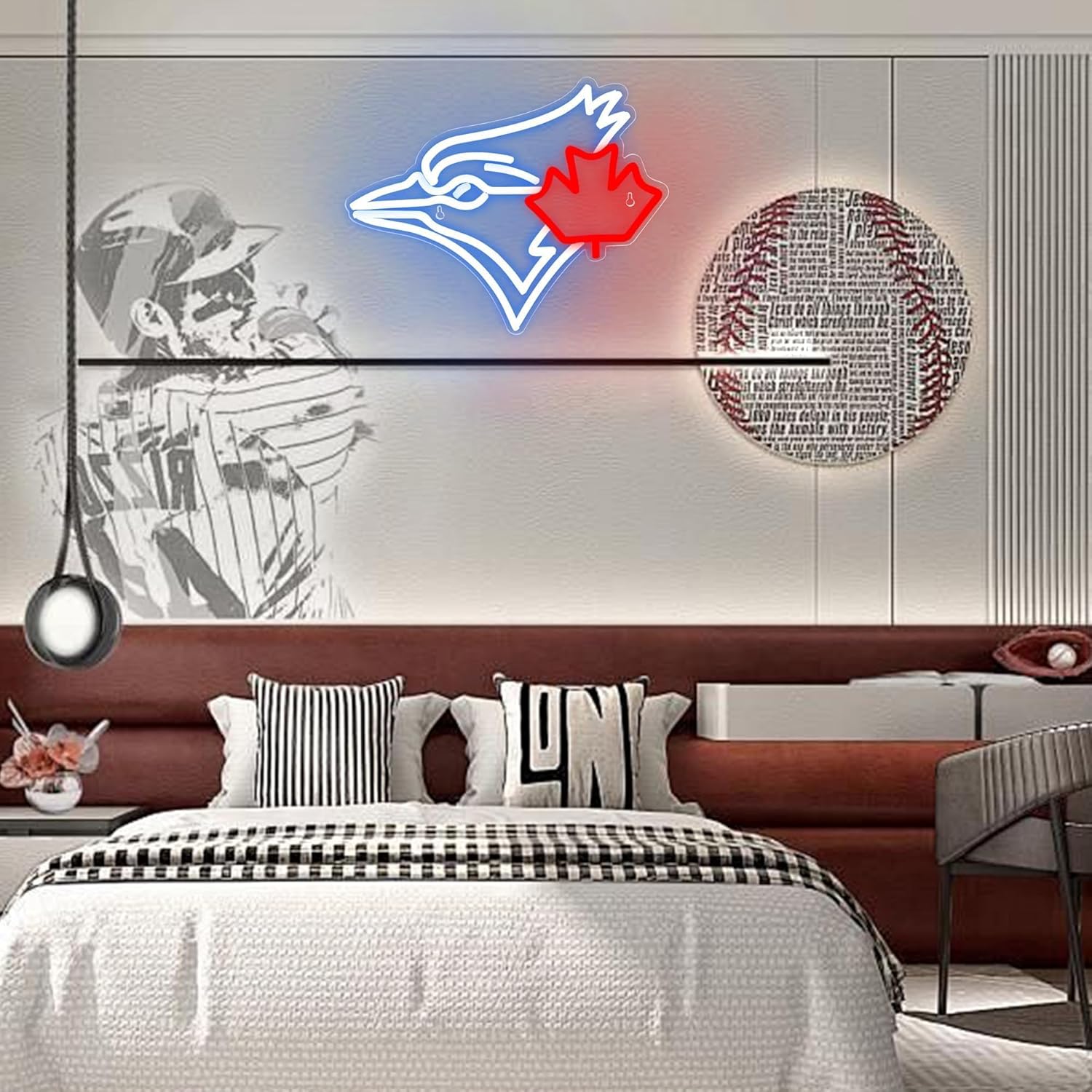 LED Neon Gaming Wall Light Signs – Mario, Hello Kitty, Kirby, Arcade & Gamer Controller Room Decor - General Equipment with Montreal Canadiens LED Neon Sign 40x27.6cm (15.7