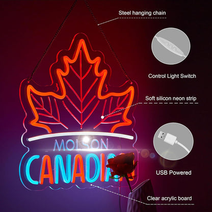 LED Neon Gaming Wall Light Signs – Mario, Hello Kitty, Kirby, Arcade & Gamer Controller Room Decor - General Equipment with Montreal Canadiens LED Neon Sign 40x27.6cm (15.7"x10.9") | Sold by Uncle Wiener's Wholesale
